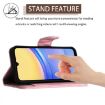 Samsung Galaxy A15 5G Rhombic Texture Flip Leather Phone Case - Pink - 3