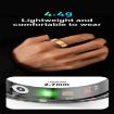 R02 SIZE 8 Smart Ring - Heart Rate/Blood Oxygen/Sleep Monitor - Black - 7