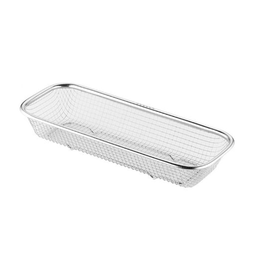 Stainless Steel Cutlery Organizer with Drainage Tray - 1