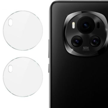For Honor Magic6 5G Rear Camera Lens Film 2pcs/Set HD Glass - 1