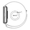 Samsung Galaxy Fit 3 Milanese Metal Steel Mesh Watch Band Silver - 8