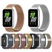 Samsung Galaxy Fit 3 Milanese Metal Steel Mesh Watch Band - Gold - 5