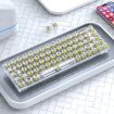 T-WOLF T40 68-Keys RGB Mechanical Keyboard (Yellow) - 1