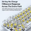 T-WOLF T40 68-Keys RGB Mechanical Keyboard (Red) - 8