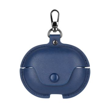 Huawei FreeClip Business Leather Earphone Protective Case - Blue - 1
