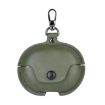 Huawei FreeClip Business Leather Earphone Protective Case - Green - 1