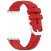 Samsung Galaxy Fit 3 SM-R390 Red Silicone Watch Band - 3