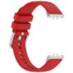 Samsung Galaxy Fit 3 SM-R390 Red Silicone Watch Band - 4