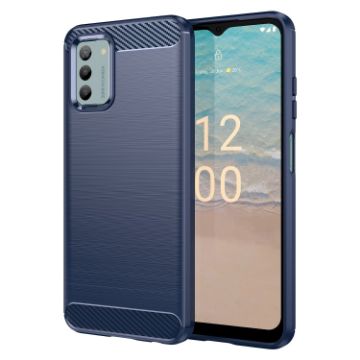 Nokia G310 Carbon Fiber TPU Phone Case - Blue - 1