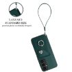 Samsung Galaxy A35 Organ Card Bag Ring Holder PU Phone Case Green - 3