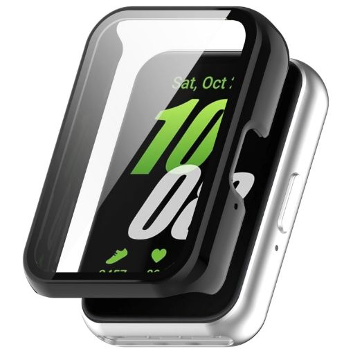 Samsung Galaxy Fit 3 SM-R390 PC + Tempered Glass Film Protective Case - 1