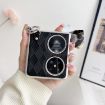 Huawei P50 Pocket Rhombus Leather Texture Heart-shaped Scarf Bracelet Shockproof Phone Case - 4