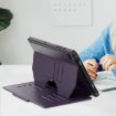 Samsung Galaxy Tab A9+ Magnetic Leather Tablet Case - Purple - 2