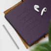 Samsung Galaxy Tab A9+ Magnetic Leather Tablet Case - Purple - 6