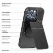 iPhone 13 Pro Max DUX DUCIS Rafi II Series MagSafe Magnetic Holder RFID Phone Case - 3
