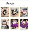 Portable Moxibustion Box Waist Abdomen Equipment (Pink) - 9