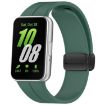 Samsung Galaxy Fit 3 SM-R390 Dark Green Silicone Watch Band - 1