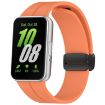 Samsung Galaxy Fit 3 SM-R390 Silicone Watch Band - Orange - 1
