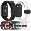 Samsung Galaxy Fit 3 SM-R390 Silicone Watch Band - Orange - 6