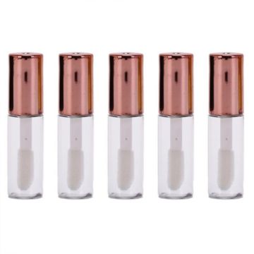 5pcs Lip Glaze Trial Sample Bottle Mini DIY Homemade Lip Gloss Bottles - 1