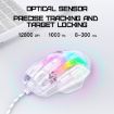 ONIKUMA CW923 RGB Lighting Wired Mouse Transparent - 5