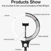 JMARY FM-12R 12-inch LED Fill Light for Video Recording - 2