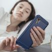 Samsung Galaxy Xcover 7 Carbon Fiber Brushed Texture TPU Phone Case Blue - 7