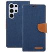 Samsung Galaxy S24 Ultra 5G Navy Blue Leather Phone Case - 2