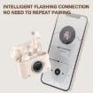 ONIKUMA T18 Bluetooth 5.3 Wireless Earphone - Beige - 4