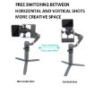 Universal Phone Gimbal to Sports Camera Adapter - Black - 5