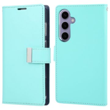 Samsung Galaxy S24 5G Mint Green Leather Phone Case - 1