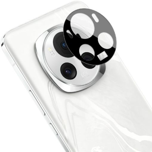 For Honor Magic6 5G Rear Camera Lens Glass Film - Black Version - 1
