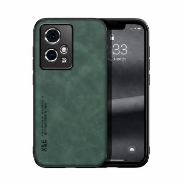 For Honor 90 GT Green Leather Back Phone Case - 1
