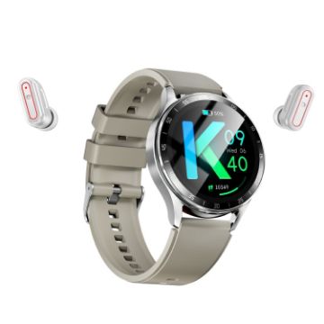 X10 Headphones Smart Watch 1.39" Waterproof Bracelet - Silver - 1