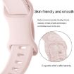 Apple Watch Series 9 41mm Rose Silicone Band - Starlight - 4