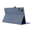 Lenovo Tab M11/Xiaoxin Pad 11 2024 Blue Fabric Leather Tablet Case - 6