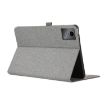 Lenovo Tab M11/Xiaoxin Pad 11 2024 Fabric Leather Tablet Case - Grey - 6