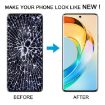 For Honor X50 LCD Screen Digitizer Full Assembly with Frame Silver - 6
