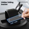 Samsung Galaxy Tab A9+ Hand Grip Turntable Stand Tablet Case - 5
