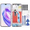 For Honor X50i+ LCD Screen Digitizer Full Assembly with Frame - Black - 1