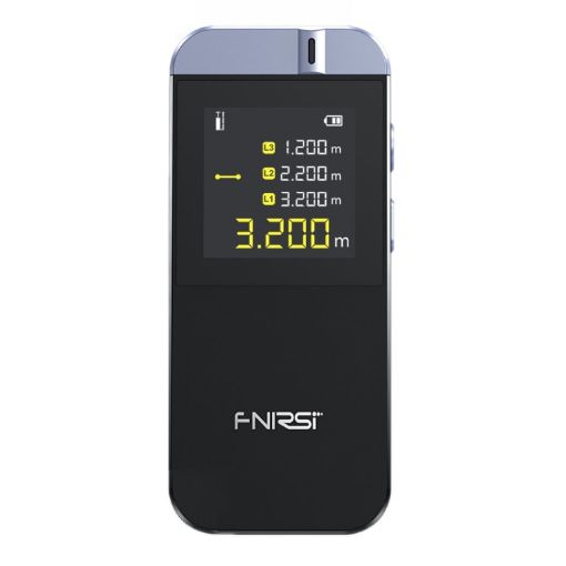 FNIRSI Laser Range Finder Infrared Measuring Ruler - Gray - 1