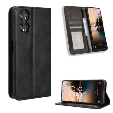 TCL 40 NxtPaper 4G Leather Phone Case - Black - 1