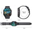 K57 Pro 1.96 Inch Bluetooth Smart Watch, Black Three-beads - 3