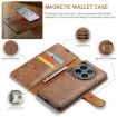 OnePlus 12 DG.MING Crazy Horse Texture Leather Case (Brown) - 4