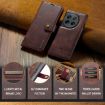 OnePlus 12 DG.MING Crazy Horse Texture Leather Case (Red) - 3