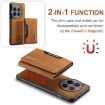 OnePlus 12 DG.MING M2 Series 3-Fold Multi Card Bag + Magnetic Phone Case - 3