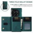OnePlus 12 DG.MING M2 Series 3-Fold Multi Card Bag + Magnetic Phone Case - 5