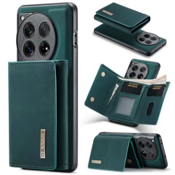 OnePlus 12 DG.MING M1 Series Wallet Case - Green - 1