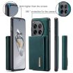 OnePlus 12 DG.MING M1 Series Wallet Case - Green - 2