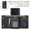 OnePlus 12 DG.MING M1 Series Wallet Case - Black - 5